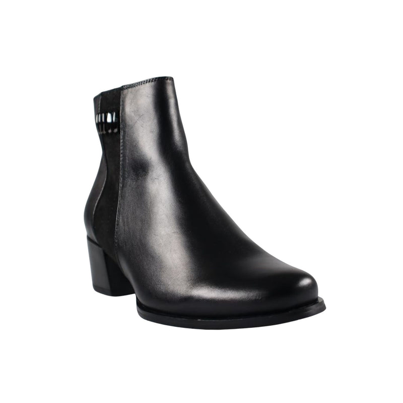 Womens Regarde Le Ciel Jolene-26 Black Ankle Boots - Black