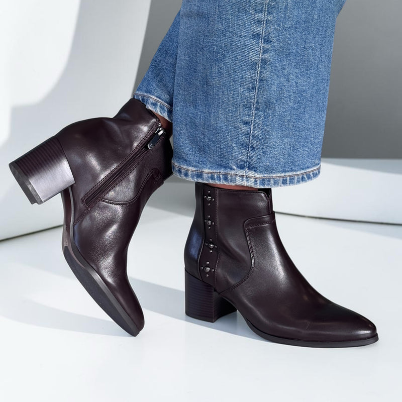 Womens Regarde Le Ciel Taylor-49 Ankle Boots - Castagno