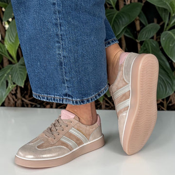 Womens Drilleys Seventy Five Trainers - Topaz Jupiter