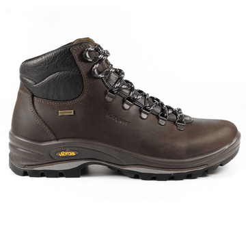 Mens Grisport Fuse Lowland Trekking Boot (Brown Waxed Leather) - Brown