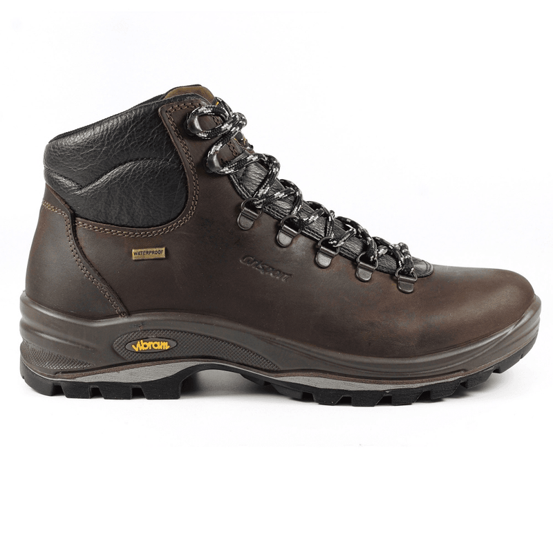 Mens Grisport Fuse Lowland Trekking Boot (Brown Waxed Leather) - Brown