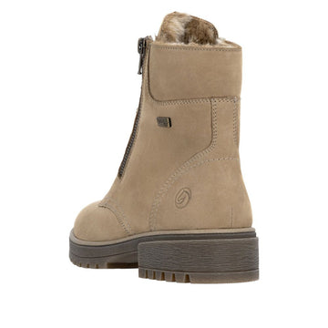 Womens Remonte D3W70 Camel Boots - Camel