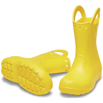 Infants Crocs "Handle It" Rain Boots in Yellow - Yellow