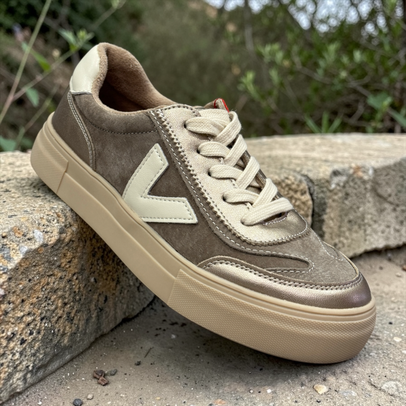 Womens Drilleys Eighty Trainers - Peregrine