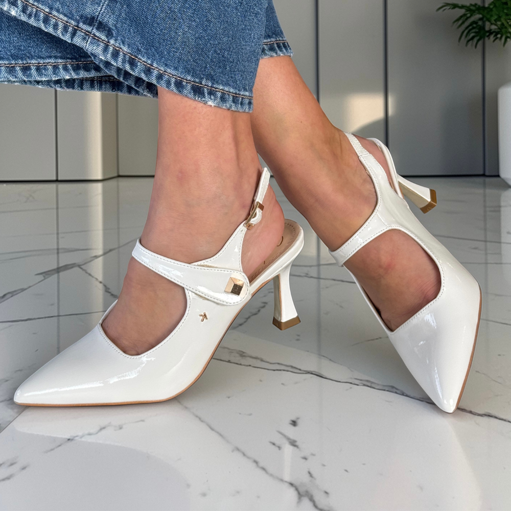 Womens Kate Appleby Parciau Pointed Toe Slingback Heels