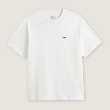 Mens Vans Left Chest II Logo Loose Short Sleeve T-Shirt - White