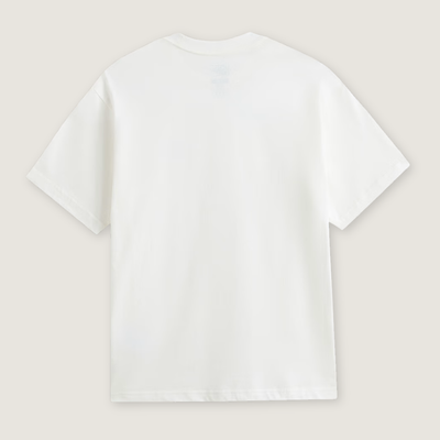 Mens Vans Left Chest II Logo Loose Short Sleeve T-Shirt - White