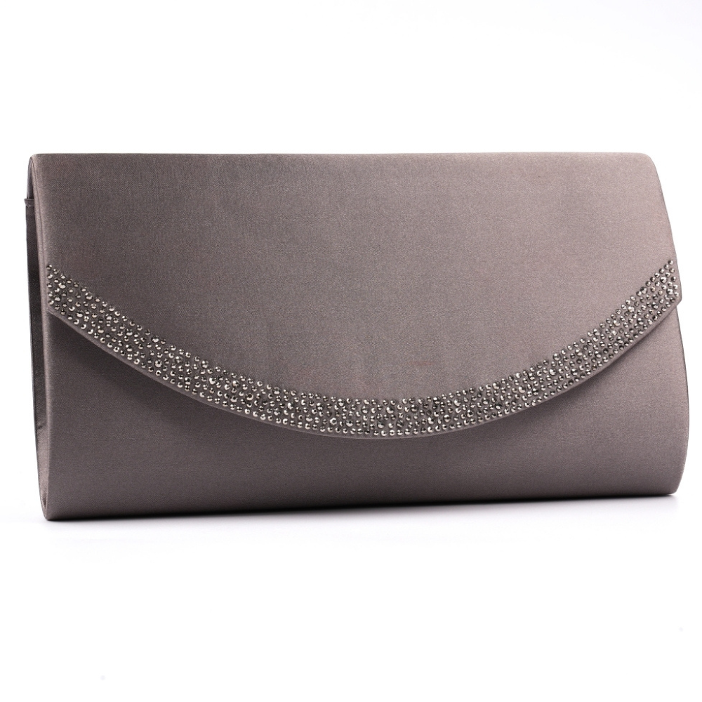 Lunar Nina Diamante Strip Clutch Bag