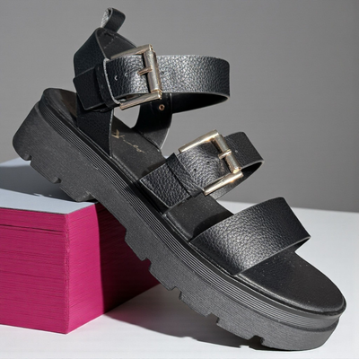 Womens Una Healy Something Sandals - Vinyl