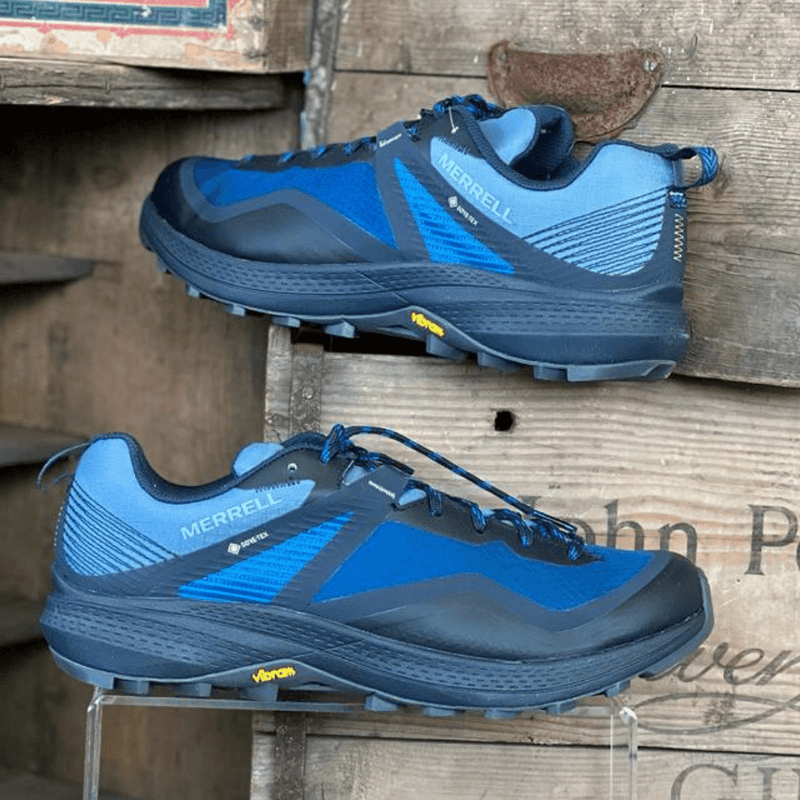 Merrell Mens Mqm 3 Waterproof Hiking Trainers - Poseidon Blue