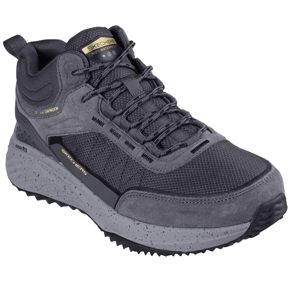 Skechers Mens Bounder RSE Trainers in Charcoal