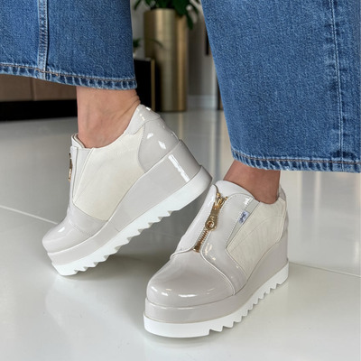 Womens Kate Appleby Launton Platform Shoes - Almond
