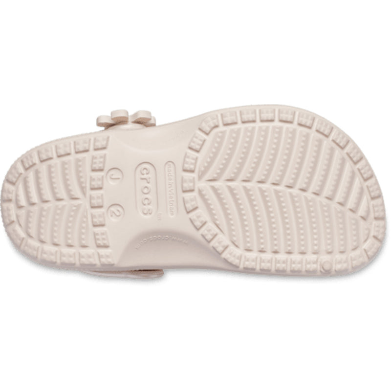 Junior Crocs Quartz Classic Pearl Shine Clogs - Quartz