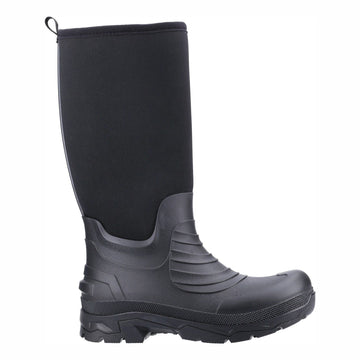 Mens Cotswold Kenwood Wellingtons - Black