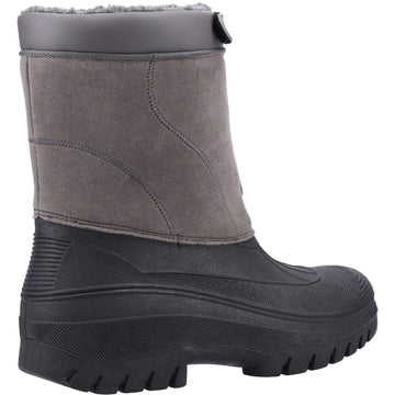 Mens Cotswold Venture Waterproof Winter Boots - Grey
