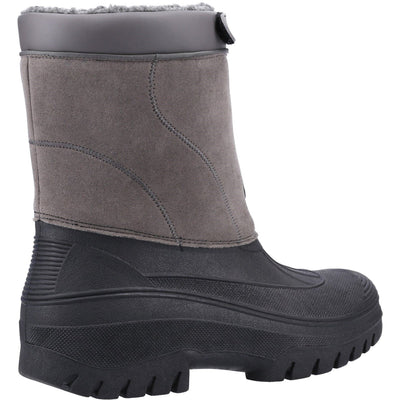 Mens Cotswold Venture Waterproof Winter Boots - Grey