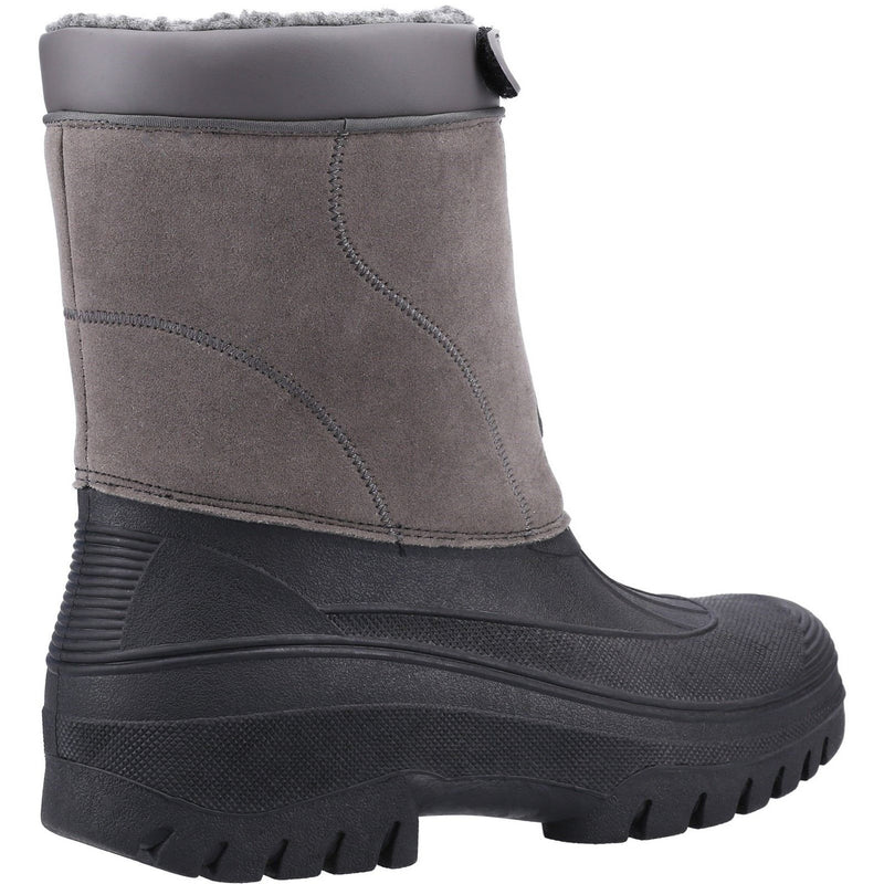 Mens Cotswold Venture Waterproof Winter Boots - Grey