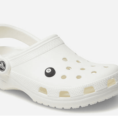 Crocs Jibbitz Charm 3D Eight Ball - Black