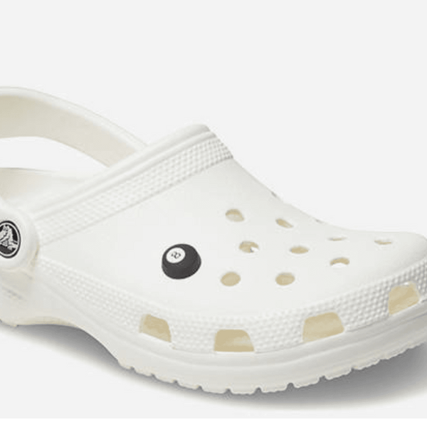 Crocs Jibbitz Charm 3D Eight Ball - Black