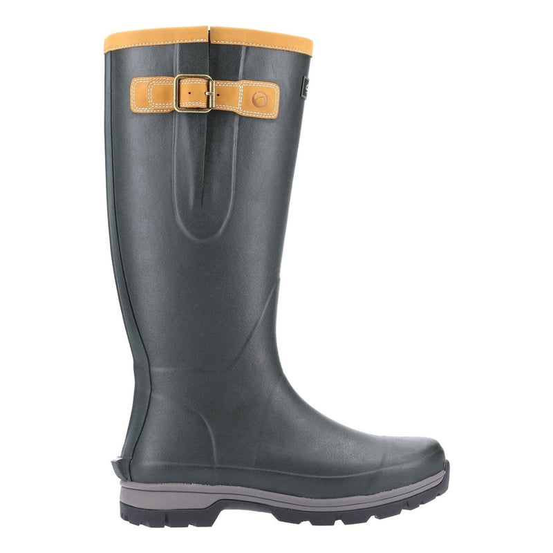 Mens Cotswold Stratus Green Wellingtons - Green