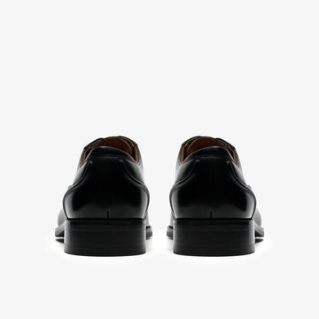 Mens Clarks Craft Remi Formal Lace-up Shoe - Black Leather