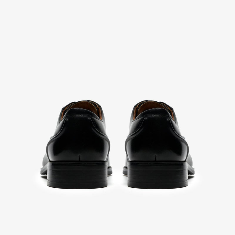 Mens Clarks Craft Remi Formal Lace-up Shoe - Black Leather