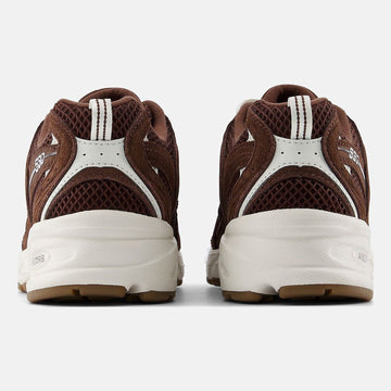Unisex New Balance 530 Suede Trainers - Pumpernickel with Sea Salt