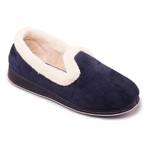 Padders Womens Repose Slippers - 406 - Navy - Navy
