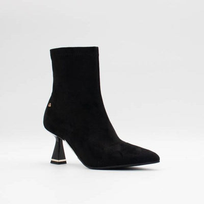 Womens Una Healy Aperture Suede Ankle Boots - Vinyl