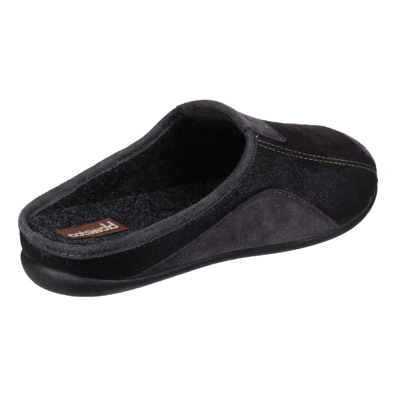 Mens Cotswold Westwell Slippers - Black