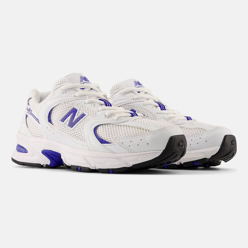 Unisex New Balance 530 Mesh Trainers - White with Blue