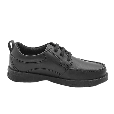 Boys AV8 By Dubarry Killian Lace Up Shoes - Black Leather