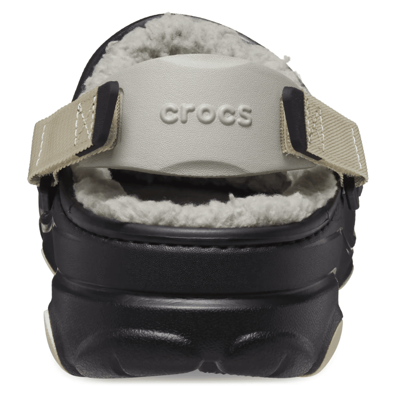 Mens Crocs All Terrain Lined Clog - Black