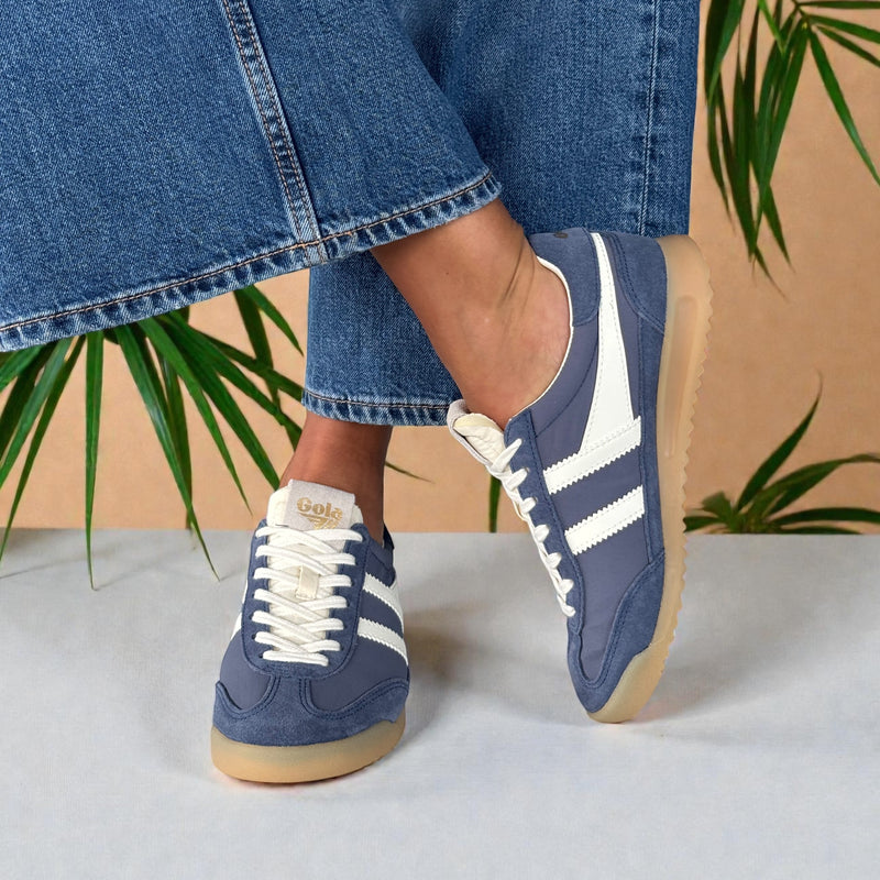 Womens Gola Firefly Gumsole Trainers - Moonlight