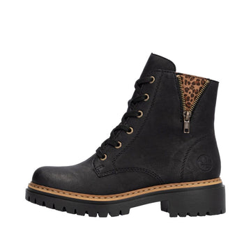 Womens Rieker 72617 Boots - Black