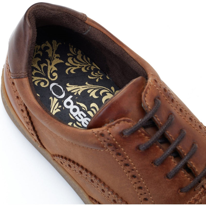 Mens Base London Christo Casual Shoes - Tan