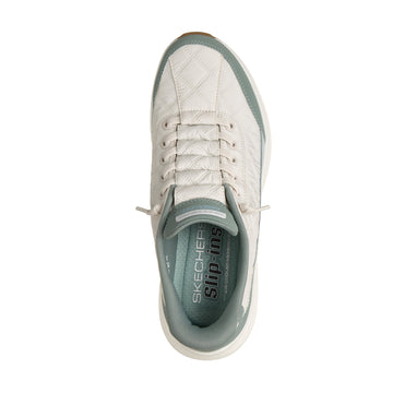 Womens Skechers 150404 Slip-In Contour Foam Trainer - Sage