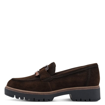 Womens Tamaris 24722 Loafers - Mocca