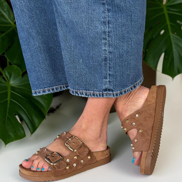 Womens Drilleys Ninety Seven Driftwood Sandals - Driftwood