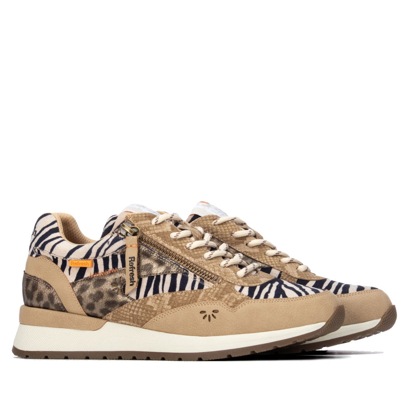 Womens Refresh 176219 Trainers - Beige