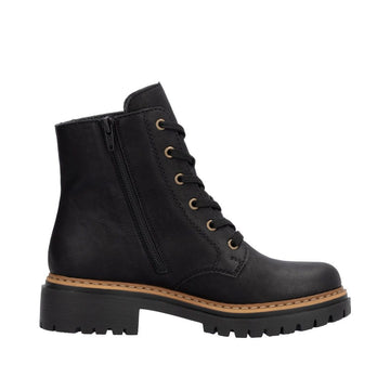Womens Rieker 72617 Boots - Black