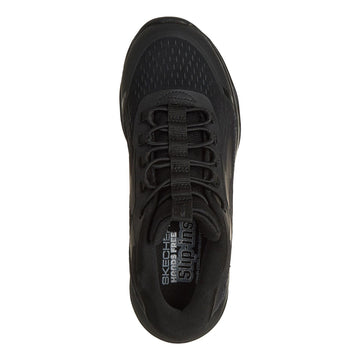 Little Kids Girls Skechers Glide-Step - Vista Lane Black Slip-Ins Trainers - Black