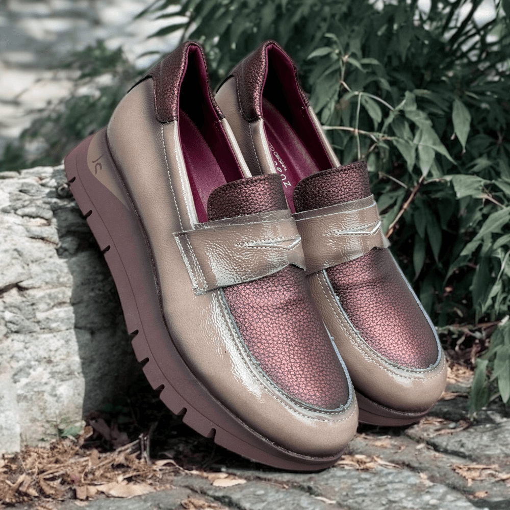 Womens Jose Saenz 2270 Platform Sole Loafers