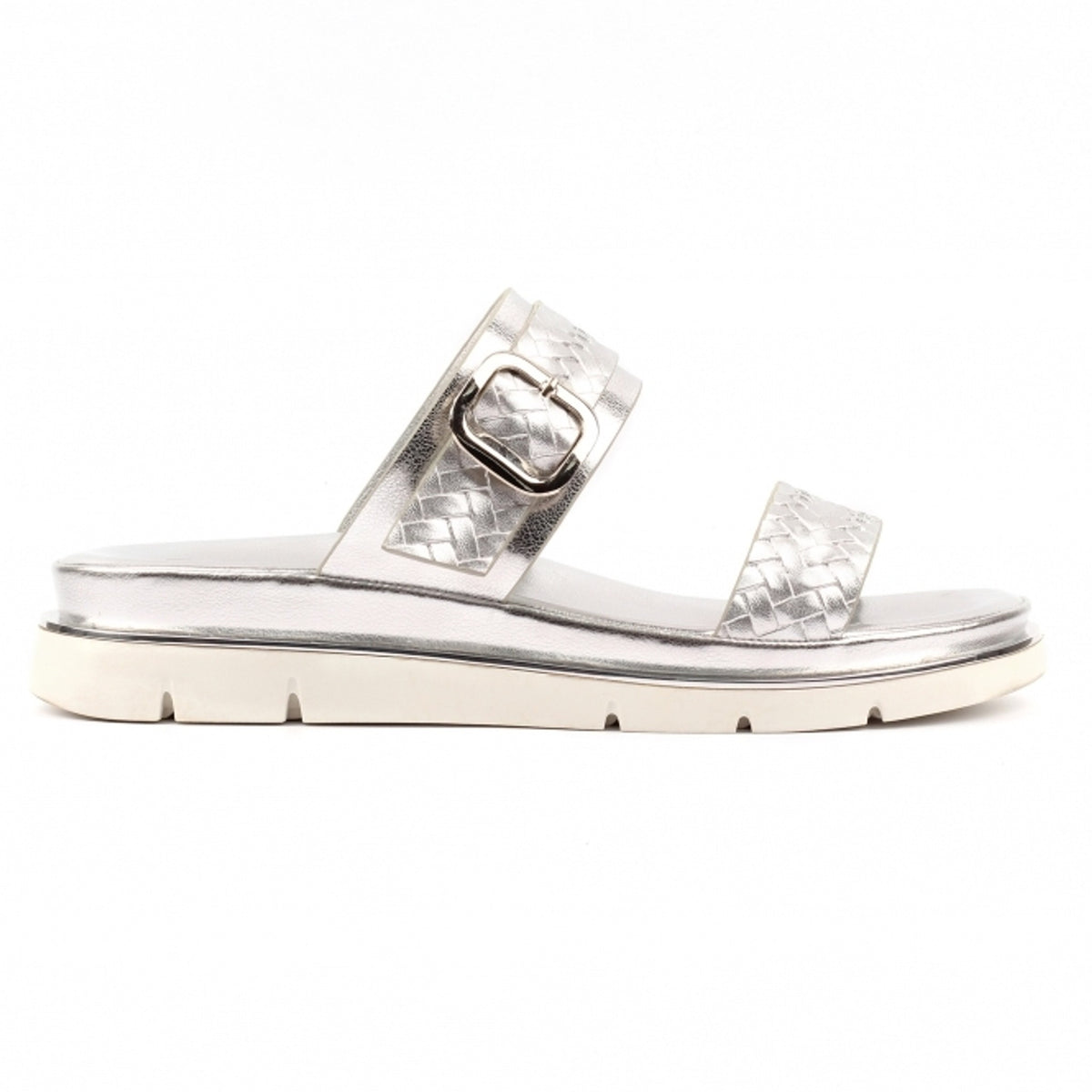 Womens Lunar JLH582 Silver Elli Sandals