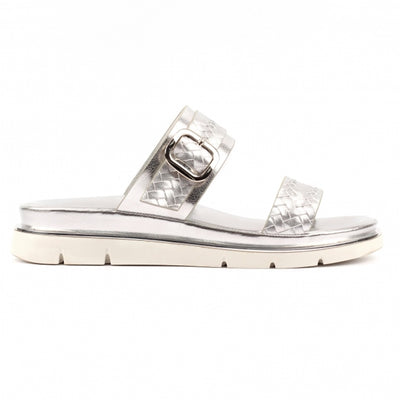 Womens Lunar JLH582 Silver Elli Sandals - Silver