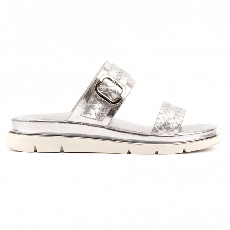 Womens Lunar JLH582 Silver Elli Sandals - Silver
