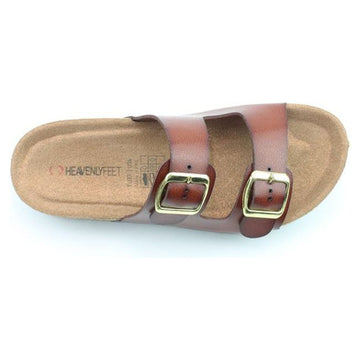 Womens Heavenly Feet Harmony2 Sandals - Redwood