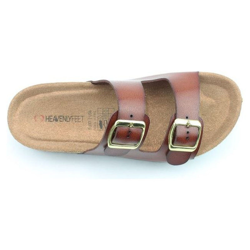 Womens Heavenly Feet Harmony2 Sandals - Redwood