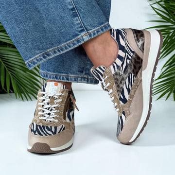 Womens Refresh 176219 Trainers - Beige
