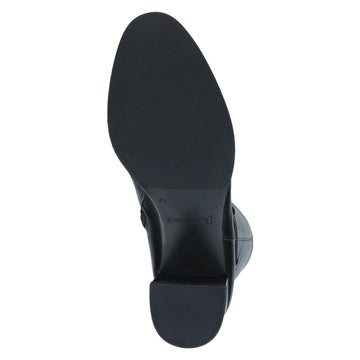 Womens Caprice 25505 Long Boots - Black Nappa